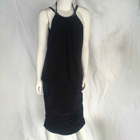 Cache Navy Blue Dress - Picture 1 of 8